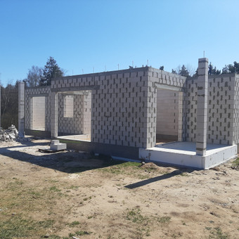Mūro darbai Vilnius Pasyvusis namas nuotrauka 1