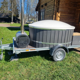 Telpa 6-8 žmonės.
Reguliuojama JACUZZI HIDRO masažo intensyvumo sistema!
LED vidaus apšvietimas!
Patogios, išlenktos sėdimos vietos, daug vietos kojoms.
Pristatome į Jūsų pageidaujamą vietą. Utenos rajonas Kristis Kazanavičius nuotrauka 3 MOBILUS KUBILAS SAVAITEI (7DIENOS) Utenos rajonas Kristis Kazanavičius nuotrauka 3