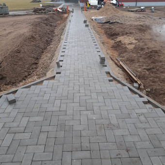 Su medziagomis 15€ Vilnius Aplinkos tvarkymas nuotrauka 3 Vejos borteliu statymas Vilnius Aplinkos tvarkymas nuotrauka 3