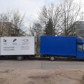 Ekipažas (2 krovėjai, pakuotojai ir transportas 20m3) papildomas krovėjas pakuotojas 12€/h. Minimali užsakymo kainą 80€ (2h) kraustymo dėžės, pakavimo medžiagos derinamos pagal poreikį. Vilnius ŠVARIDA&BROLIAI JUDA nuotrauka 11 Perkraustymo paslaugos Vilnius ŠVARIDA&BROLIAI JUDA nuotrauka 11