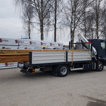 Negabaritinių krovinių gabenimas Klaipėda MB Fiskaras nuotrauka 2
