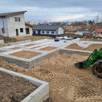 Gręžtiniai (poliniai) pamatai Alytus Nerijus nuotrauka 1
