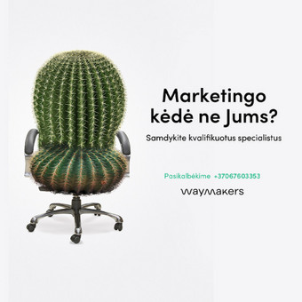Skaitmeninės reklamos mixas kartu su kūrybinga komunikacija ir juos papildančiomis tradicinės reklamos priemonėmis. Kaunas Lukas Pačėsas | MB Way Makers nuotrauka 2 E-verslo reklamos sprendimai Kaunas Lukas Pačėsas | MB Way Makers nuotrauka 2