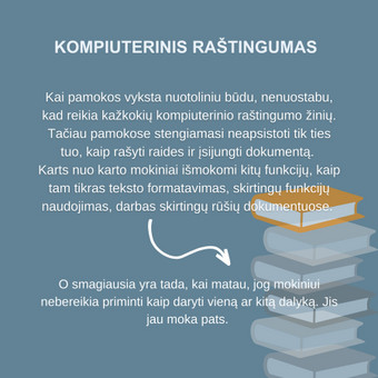 Papildomas lietuvių kalbos mokymas Vilnius Arina Lenkaitytė nuotrauka 1