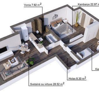 3D Planai Kaunas Tomas Zagrakalis nuotrauka 2