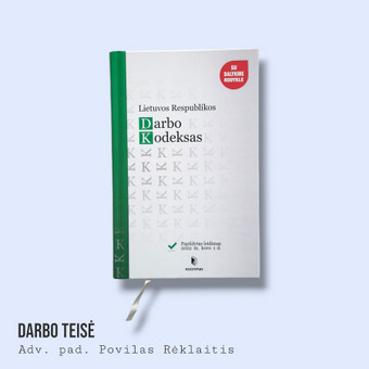 procesinių dokumentų rengimas Darbo ginčų komisijai, teismams dėl neteisėto atleidimo iš darbo, atstovavimas teisme Kaunas Advokato padėjėjas Povilas Rėklaitis nuotrauka 3 Darbo teisės paslaugos Kaunas Advokato padėjėjas Povilas Rėklaitis nuotrauka 3