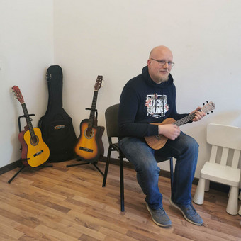Ukulėlės pamokos Vilnius Dominykas Beištaras nuotrauka 2