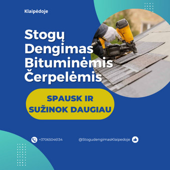 Pilnas stogo uždengimas: Murlotai, gegnės, stygos, difuzinė plėvelė, skersiniai grebėstai, išilginiai grebėstai, OSB plokštės, bituminės čerpelės. Klaipėda Stogo dengimas - 𝙀𝙧𝙞𝙠𝙖𝙨 𝙅𝙪𝙠𝙣𝙖 👷 nuotrauka 8 Stogų dengimas bituminėmis čerpelėmis | Bituminių čerpelių stogų dengimas Klaipėda Stogo dengimas - 𝙀𝙧𝙞𝙠𝙖𝙨 𝙅𝙪𝙠𝙣𝙖 👷 nuotrauka 8