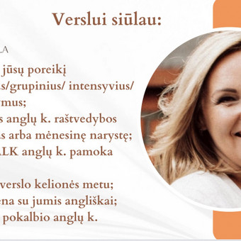 Verslo anglų kalbos kursai Vilnius MB "Aster" language school nuotrauka 4