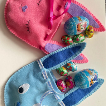 Velykų bobutės lauktuvių maišeliai Vilnius Gylė handmade nuotrauka 3