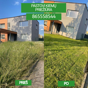 Pjauname peraugusią žolę, tvarkome apleistus sklypus. Kaunas ŽALIAS KILIMAS nuotrauka 5 Apleistų sklypų tvarkymas Kaunas ŽALIAS KILIMAS nuotrauka 5