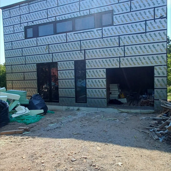 Fasadų šiltinimas PIR plokštėmis. Kaina prasideda nuo 9eur/m2 Kaunas Edgaras nuotrauka 2 Fasadų, sienų šiltinimas Kaunas Edgaras nuotrauka 2