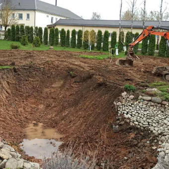 Tvenkinių, prūdų kasimas, valymas Panevėžys Modestas nuotrauka 6