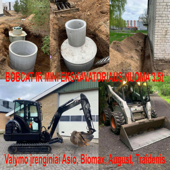 Bobcat nuoma Vilnius MB Armiva nuotrauka 1