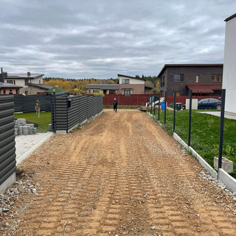 Kelių įrengimas ir taisymas naudojant smėlį Vilnius Kelio darbai ,,Frezuotas asfaltas’’ nuotrauka 4
