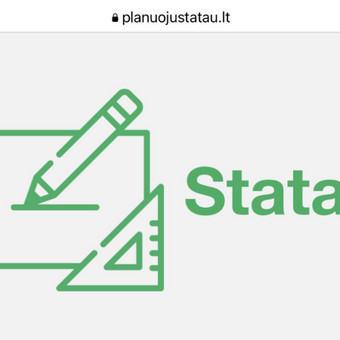 Pranešimas apie statybos pradžią Plungės rajonas Mindaugas Gricius nuotrauka 1