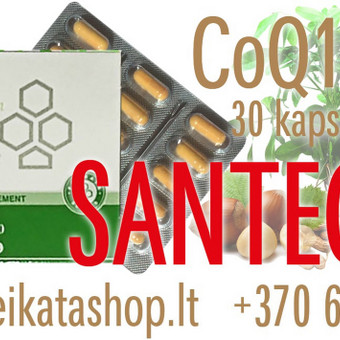 CoQ10 30 kaps - maisto papildas SANTEGRA Klaipėda Alla Nekrasova nuotrauka 12
