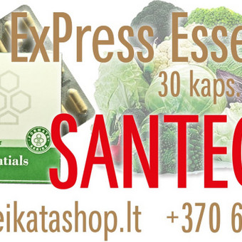 ExPress Essentials 30 kaps - maisto papildas SANTEGRA Klaipėda Alla Nekrasova nuotrauka 27