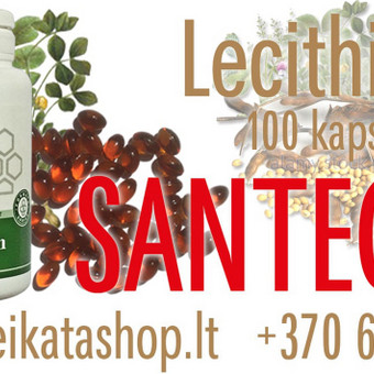 Lecithin 100 kaps SANTEGRA Klaipėda Alla Nekrasova nuotrauka 18
