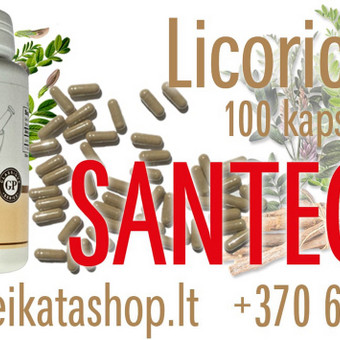 Licorice 100 kaps SANTEGRA Klaipėda Alla Nekrasova nuotrauka 19