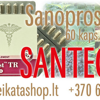 Sanoprost TR 60 kaps - maisto papildas SANTEGRA Klaipėda Alla Nekrasova nuotrauka 30