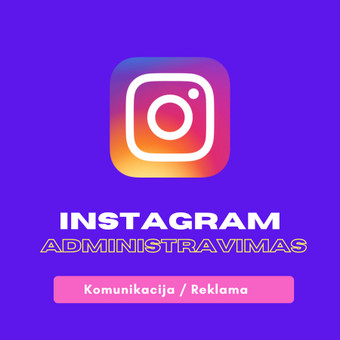 Instagram paskyros sukūrimas bei administravimas Vilnius Marketingas Verslui nuotrauka 5