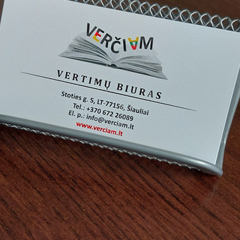 Vertimas raštu vokiečių kalba Šiauliai Vertimų biuras Verčiam nuotrauka 6