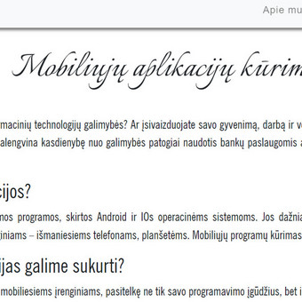 Tekstų interneto svetainėms kūrimas Šiauliai Jurgita Juknaitė-Kozlova nuotrauka 2