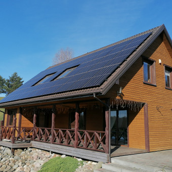 Saulės elektrinių montavimas Telšių rajonas Solemana nuotrauka 2