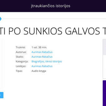Audio knygų įrašymas Kaunas Romantas nuotrauka 15