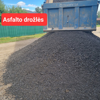 Aikšteliu,kelių įrengimui,duobių tvarkymui. Kaunas Birios medžiagos nuotrauka 6 Asfalto drožlės Kaunas Birios medžiagos nuotrauka 6