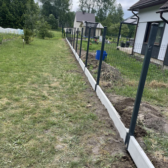 Segmentinės tvoros Klaipėda Žalkiema nuotrauka 2