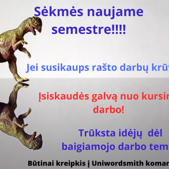 Kursiniai darbai Kaunas UniWordsmith nuotrauka 2