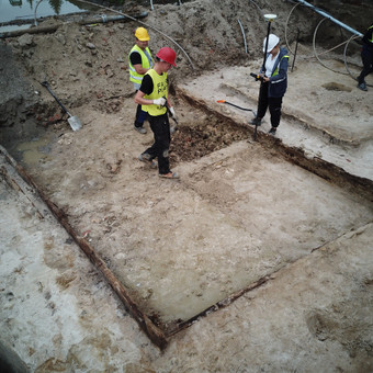 Archeologiniai žvalgymai Klaipėda Donatas Zubrickas nuotrauka 2