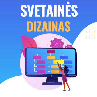 Svetainių dizainas (web design) Vilnius Tiksaviems, UAB nuotrauka 1