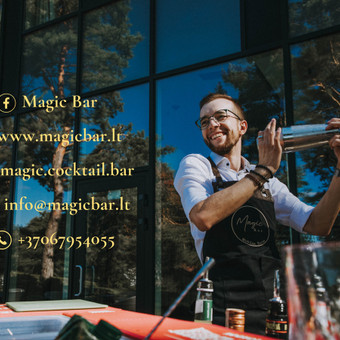 Mobilus kokteilių baras vakarėlyje Vilnius Magic Bar nuotrauka 1