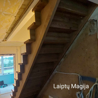 Mediniai laiptai, gamyba Kaunas Laiptų Magija nuotrauka 4