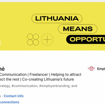 „LinkedIn“ profilio tvarkymas, komunikacijos strategija Kaunas Jurgita Juškienė nuotrauka 12