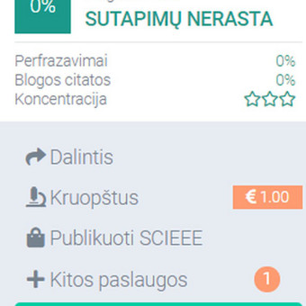 Konsultacijos Vilnius Konsultacijos nuotrauka 15 Plagijavimo procento sumažinimas Vilnius Konsultacijos nuotrauka 15