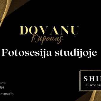Dovanų kuponas fotosesijai Vilnius SHIRO Photography nuotrauka 13
