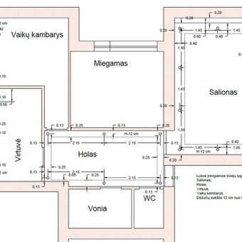 Braižyba „AutoCAD 2D“ programa Kaunas Audrius Baniulis nuotrauka 2