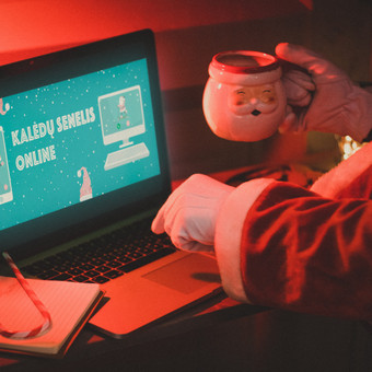 Vaizdo skambutis Kalėdų Seneliui Kaunas Kalėdų Norai nuotrauka 3