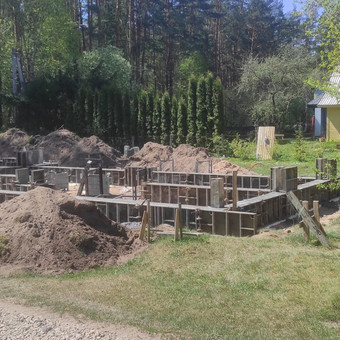 Pamatų įrengimas Vilnius Individualių namų statytojas - Giedrius Būda nuotrauka 12