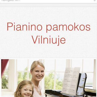 Fortepijono pamokos Vilnius Aidas Lembutis nuotrauka 2