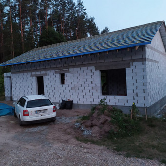 Mūro darbai Vilnius Individualių namų statytojas - Giedrius Būda nuotrauka 14