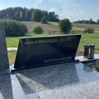 Akmens graviravimas Elektrėnų sav. Granito Takas nuotrauka 3