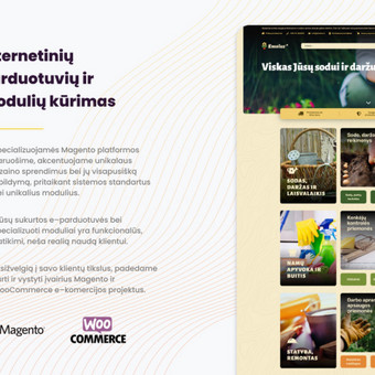 El.parduotuvių kūrimas su Magento Kaunas Simonas Ramanauskas nuotrauka 7