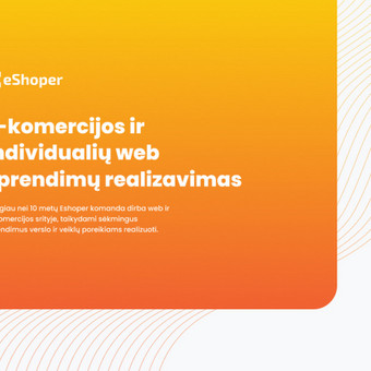 El. parduotuvių kūrimas Kaunas Simonas Ramanauskas nuotrauka 2