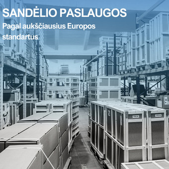 Galime sandeliuoti ne tik dežutes bet ir negabaritinius krovinius.
Skirti įvairaus dydžio palėtines vietas. Vilnius LaikaLogistics nuotrauka 1 Sandeliavimas Vilnius LaikaLogistics nuotrauka 1