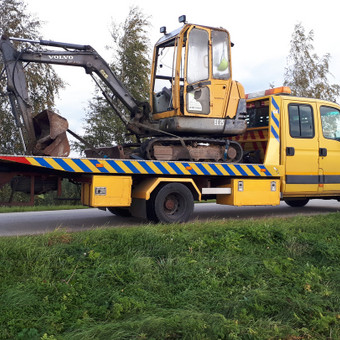 Žemės ūkio technikos transportavimas Kaunas MB "Geltonas traliukas" nuotrauka 7